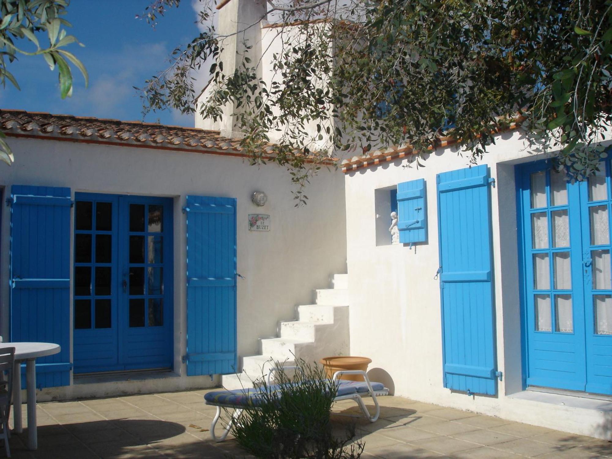 Le Buzet Bleu Bed & Breakfast Noirmoutier-en-l'Ile Eksteriør bilde
