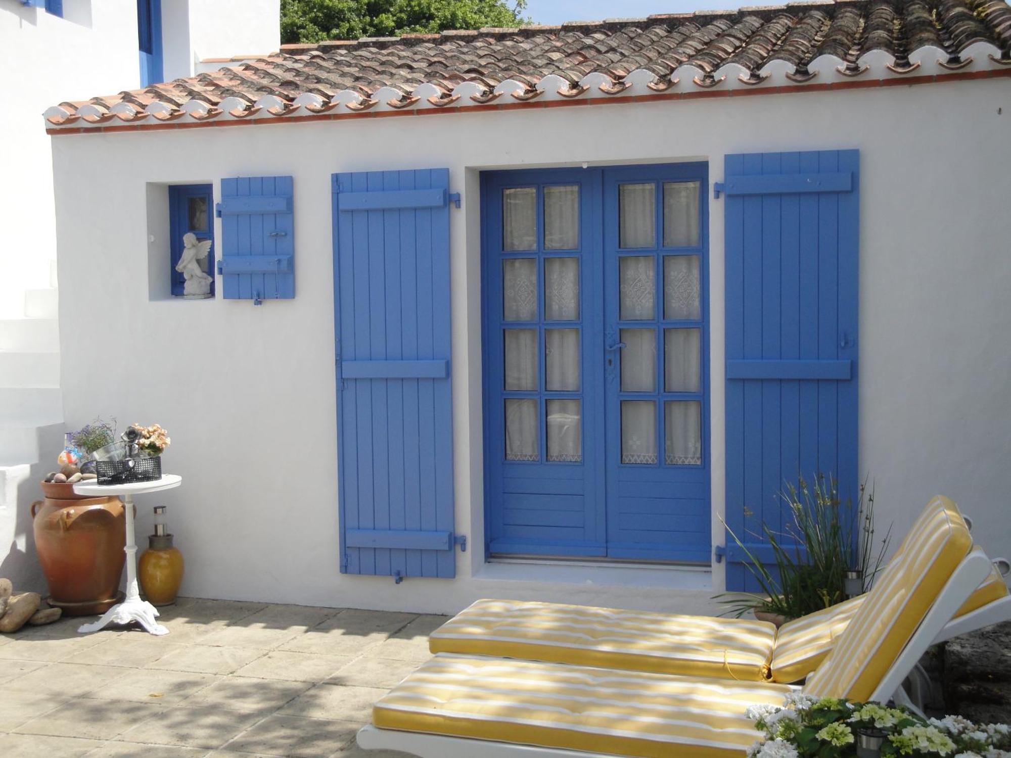 Le Buzet Bleu Bed & Breakfast Noirmoutier-en-l'Ile Eksteriør bilde